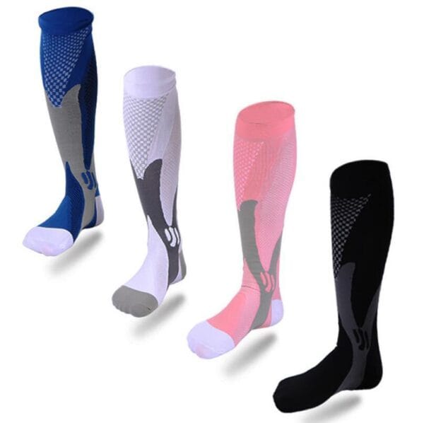 Compression Socks For Men&Women Best Graduated Athletic Fit For Running Flight Travel Boost Stamina Circulation&Recovery Socks - Image 7