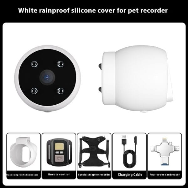 Pets Recorder Pet Tracker Collar Dogs And Cats Viewing Angle Motion Recording Camera Action Camera With Video Records Cat Collars Camera Sport Pet Products - Image 9