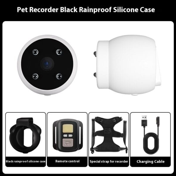 Pets Recorder Pet Tracker Collar Dogs And Cats Viewing Angle Motion Recording Camera Action Camera With Video Records Cat Collars Camera Sport Pet Products - Image 7