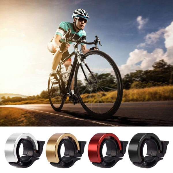 Aluminum Alloy Bicycle Bell For Children Adults Moutain Bike Universal Bike Horn Ring Sound Alarm Accessories For Safety Cycling - Image 6